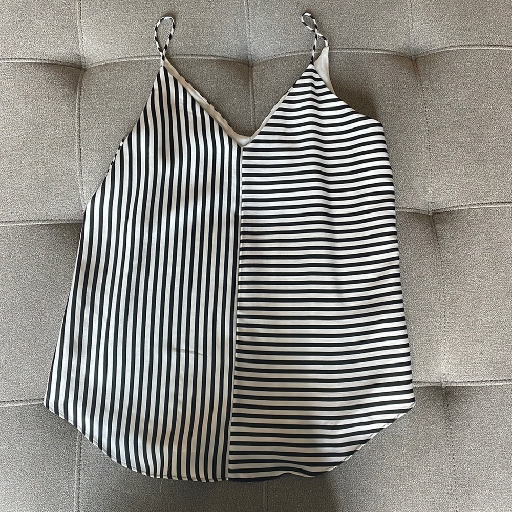 EXPRESS black and white tank top! Size small